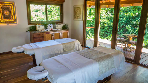 Naïa Resort and Spa Massage Tables